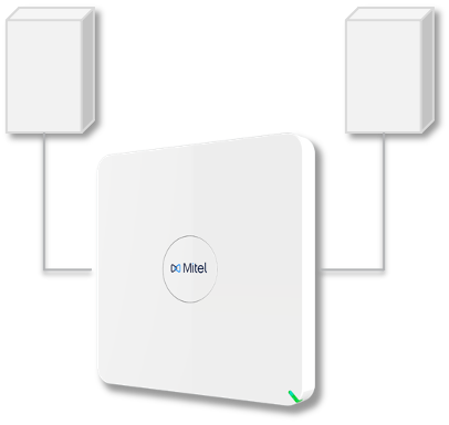 Mitel RFP 47 SIP-DECT base station with external antennas